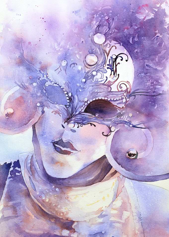 Carnival Mask Venice art
