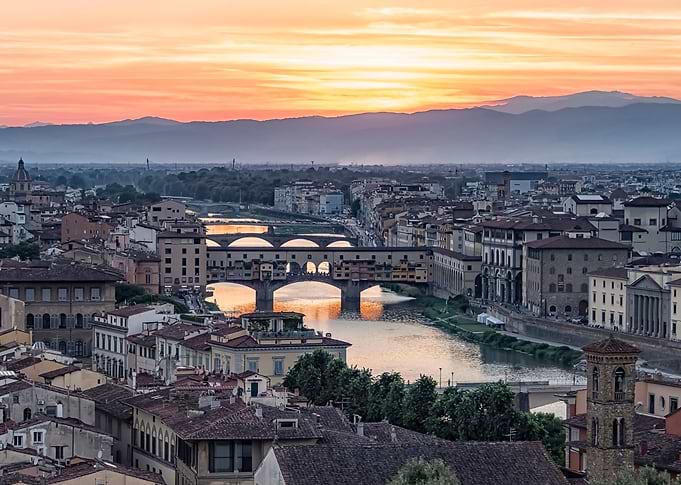 Florence Sunset