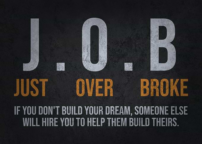 Job Just Over Broke
