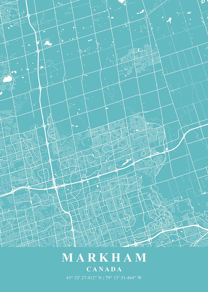 Markham Beach Plane Map