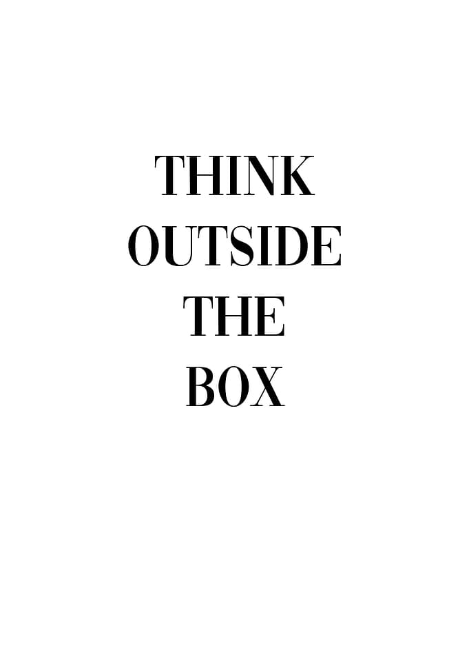 Think Outside The Box