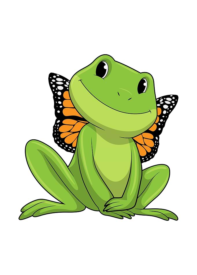 Frog Butterfly