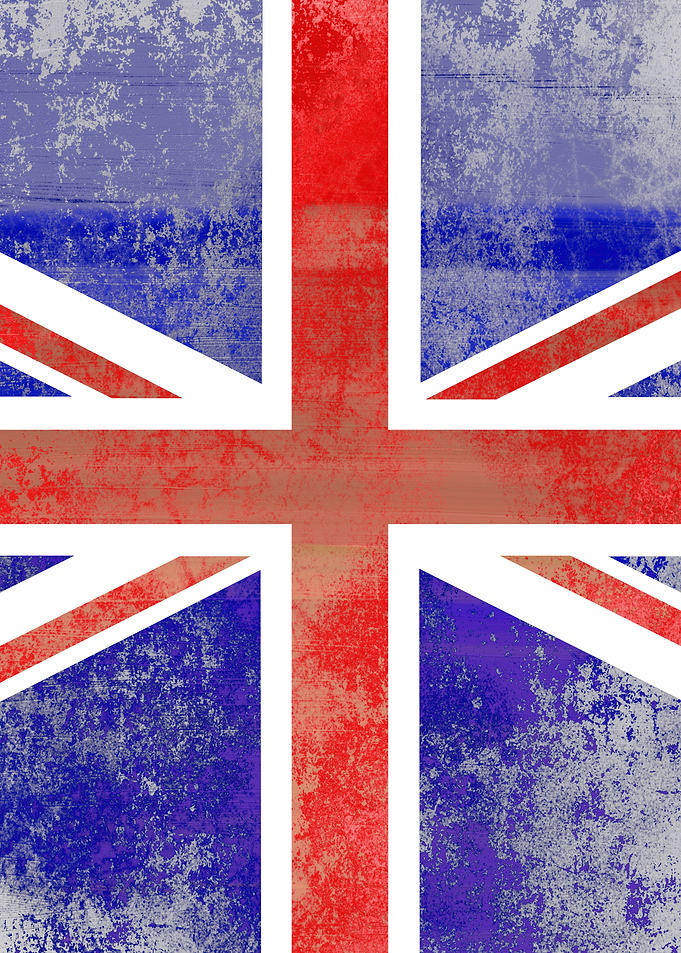 Grunge UK Flag