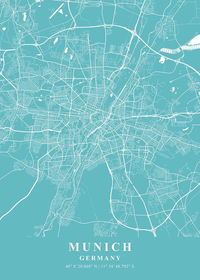 Munich Beach Plane Map
