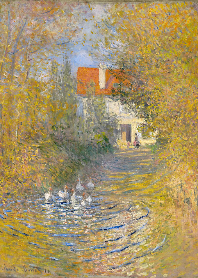 Claude Monets The Geese