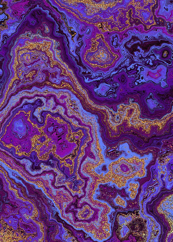 Luxury Purple Marble 01