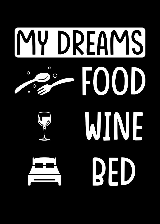 Food Wine Bed