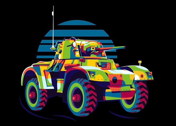 Daimler Armoured Car MK IV
