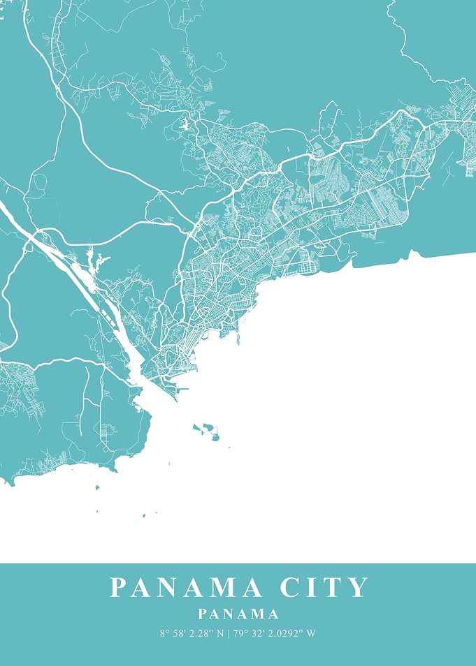 Panama City Beach PlaneMap