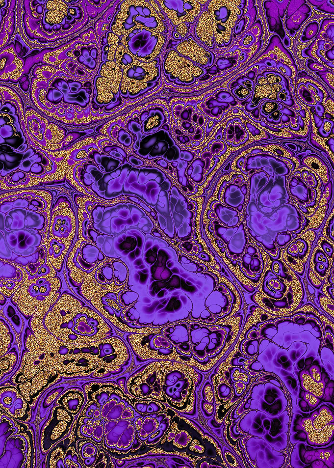 Luxury Purple Marble 07