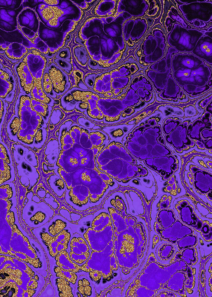 Luxury Purple Marble 08