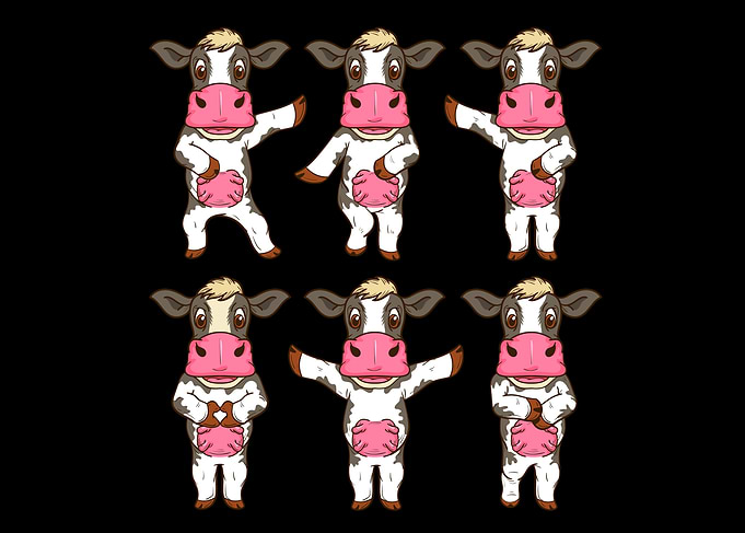 Cow Lover Gift Women