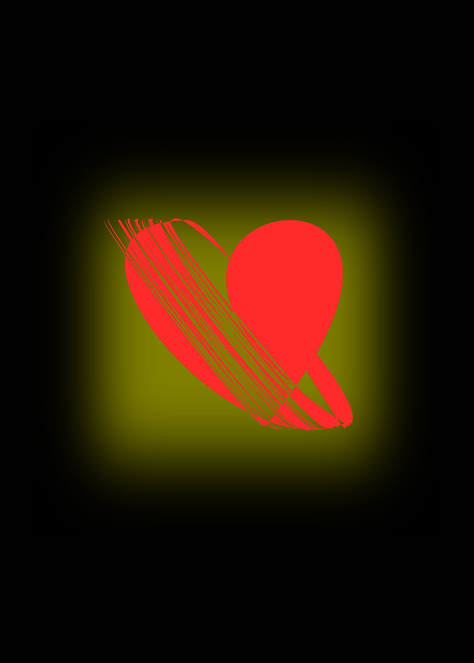red heart