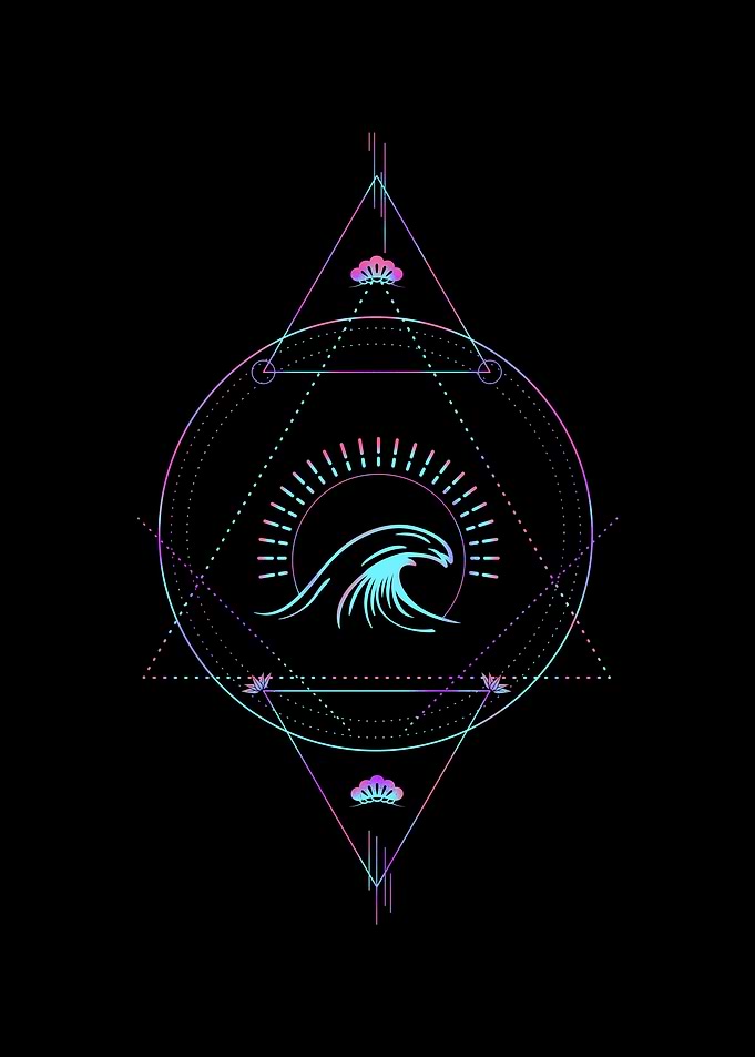 Wave Vaporwave Starline