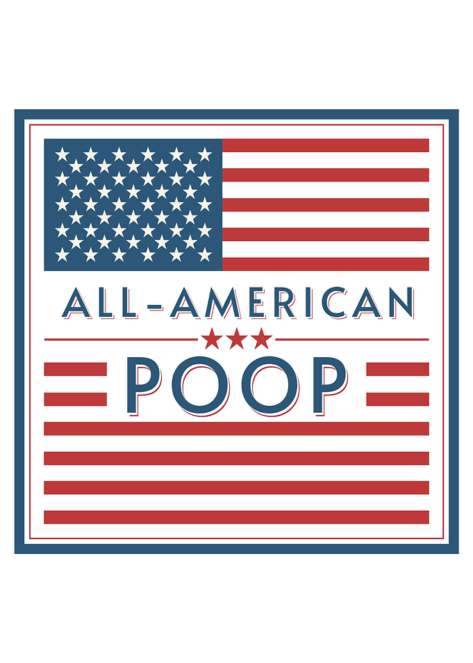 Funny Bathroom USA Poop