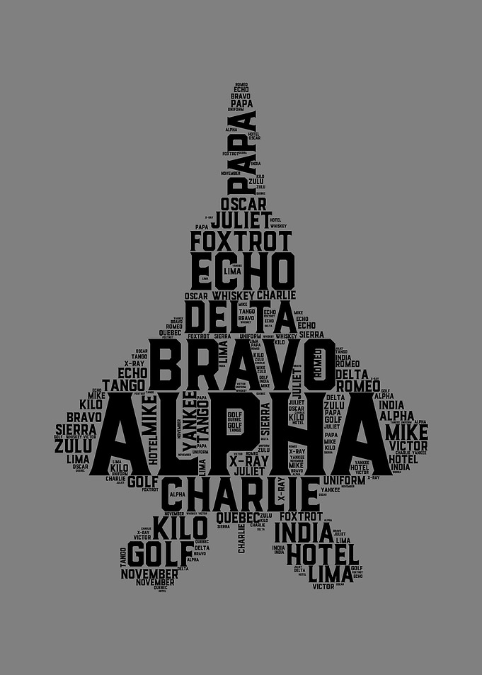 Phonetic Alphabet Jet