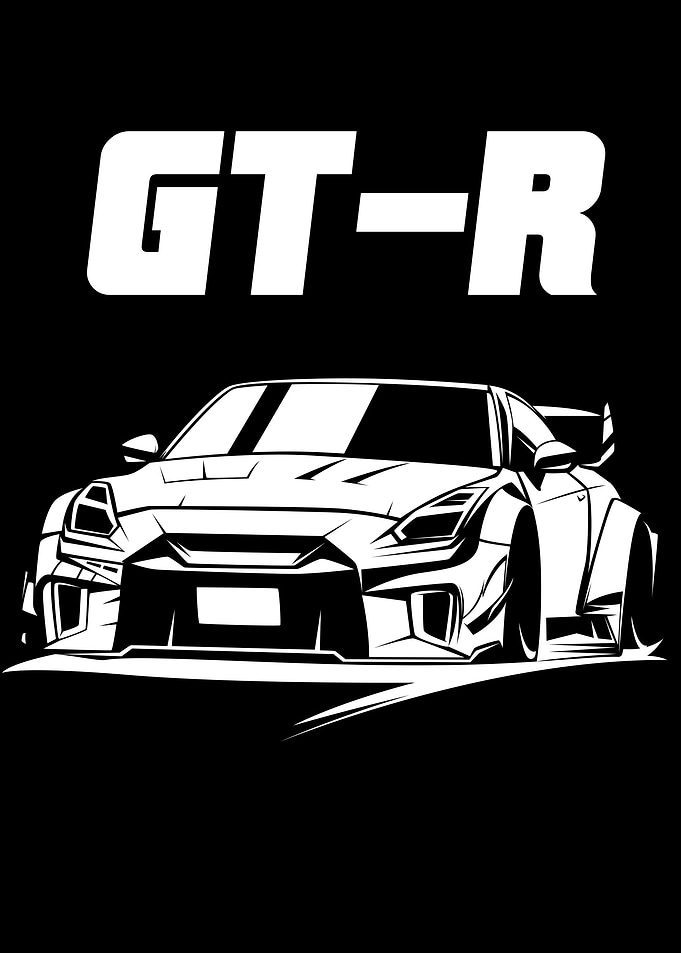 Gtr cars poster