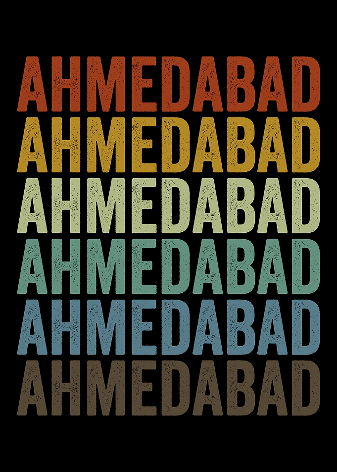 Ahmedabad India Retro
