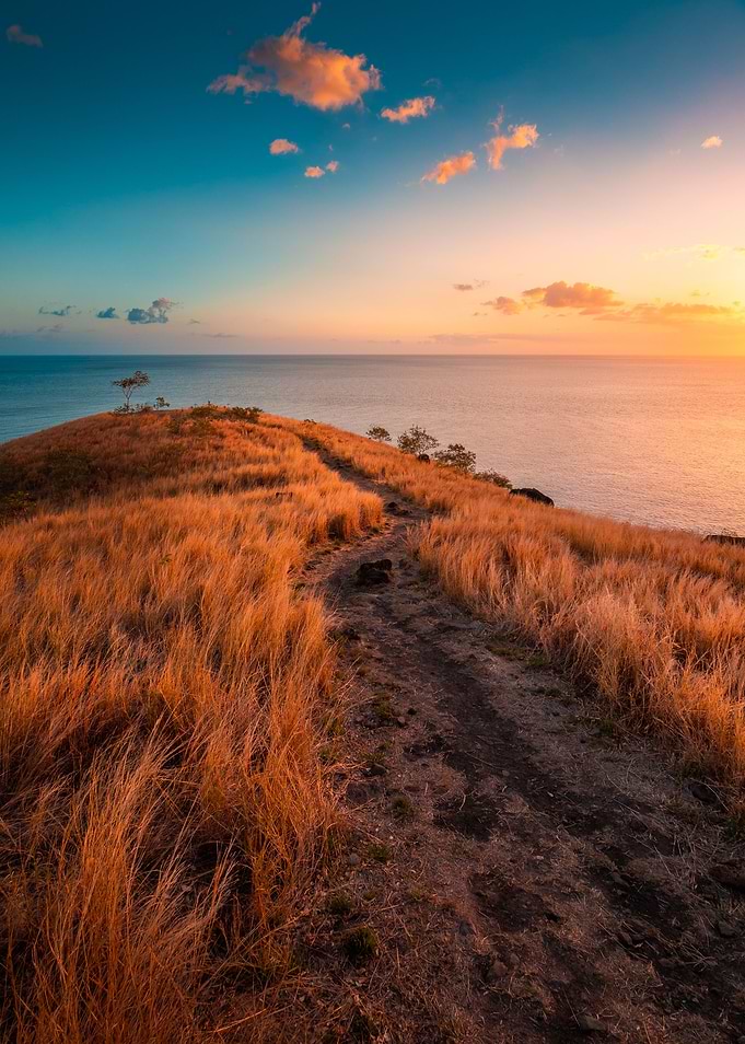Sunset at Carbet