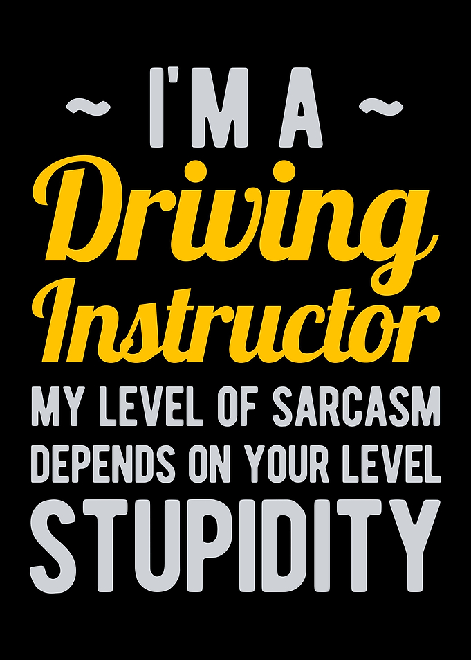 Funny Driving Instructor