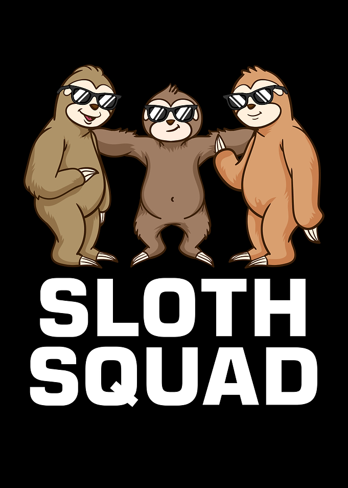 Sloth Squad Gift Sloth