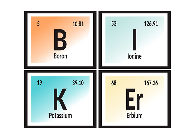 Biker Periodic Table