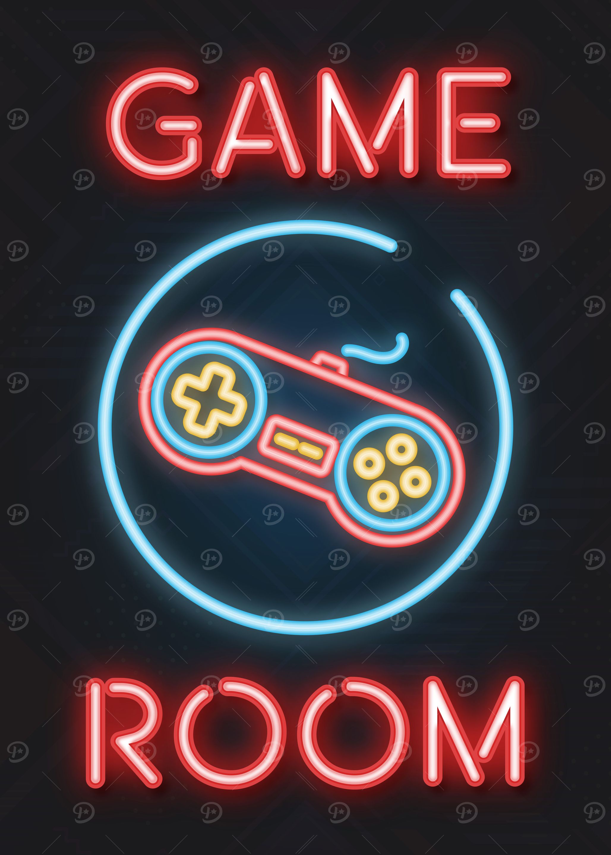 Video Game Room Neon Sign