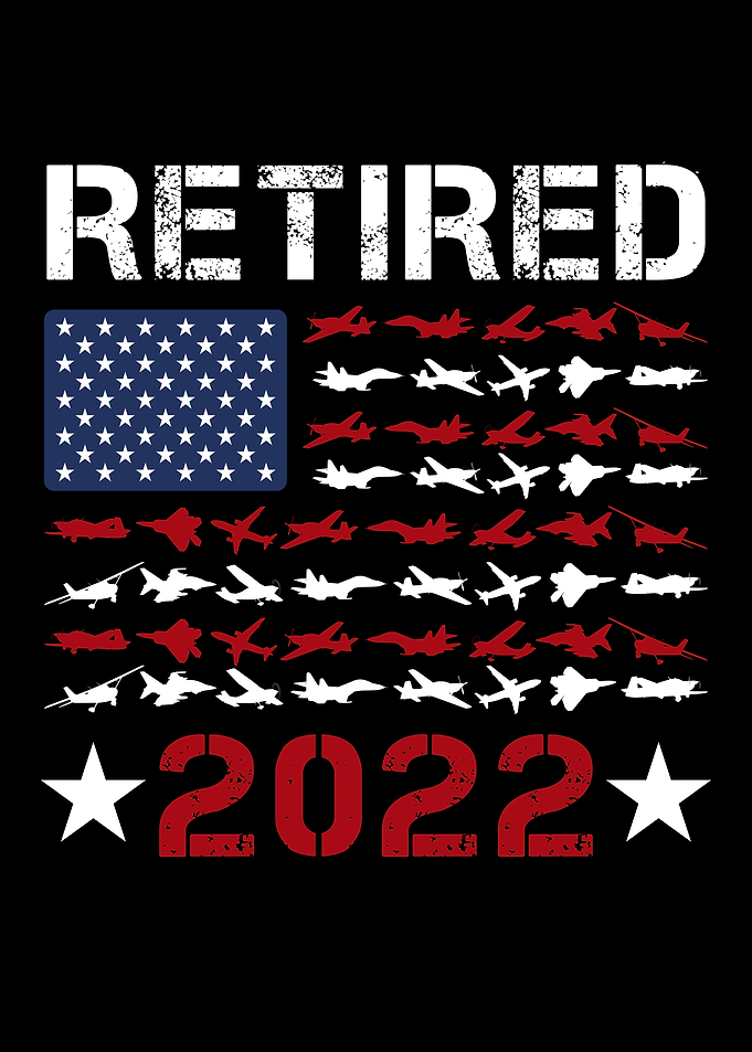 Retired Pilot 2022 USA