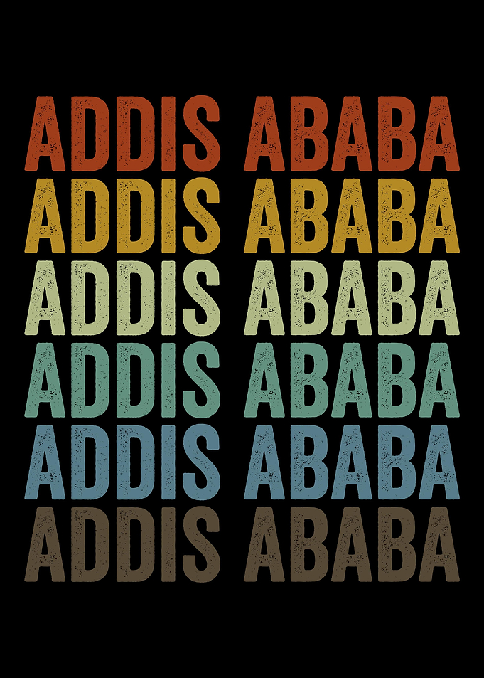 Addis Ababa Ethiopia Retro