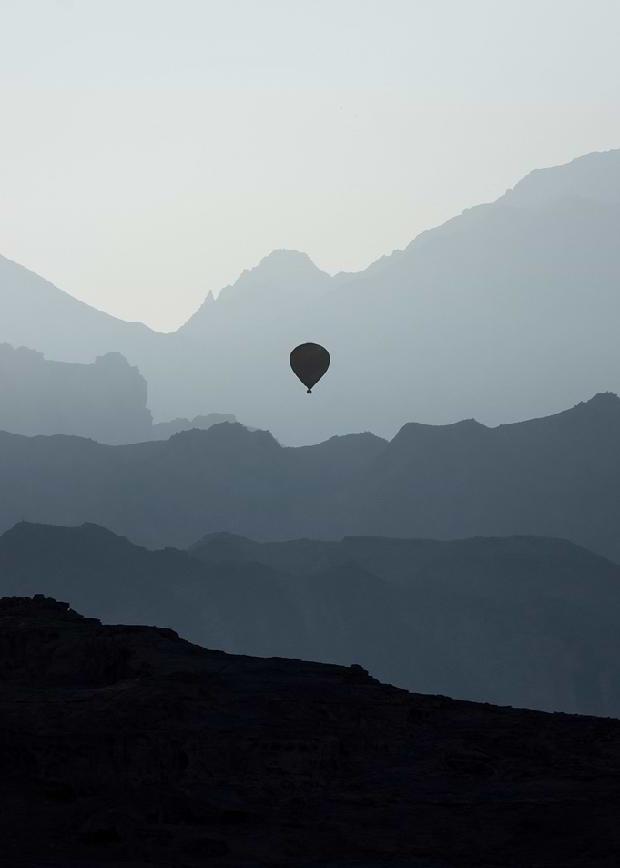 Mountain Layers in Jordan