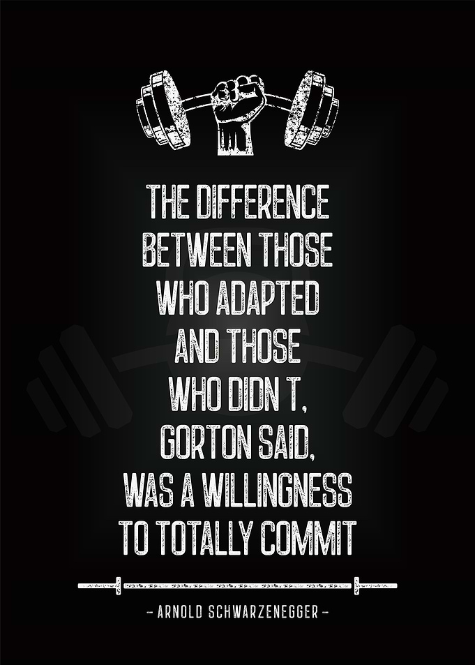Arnold Gym Quote