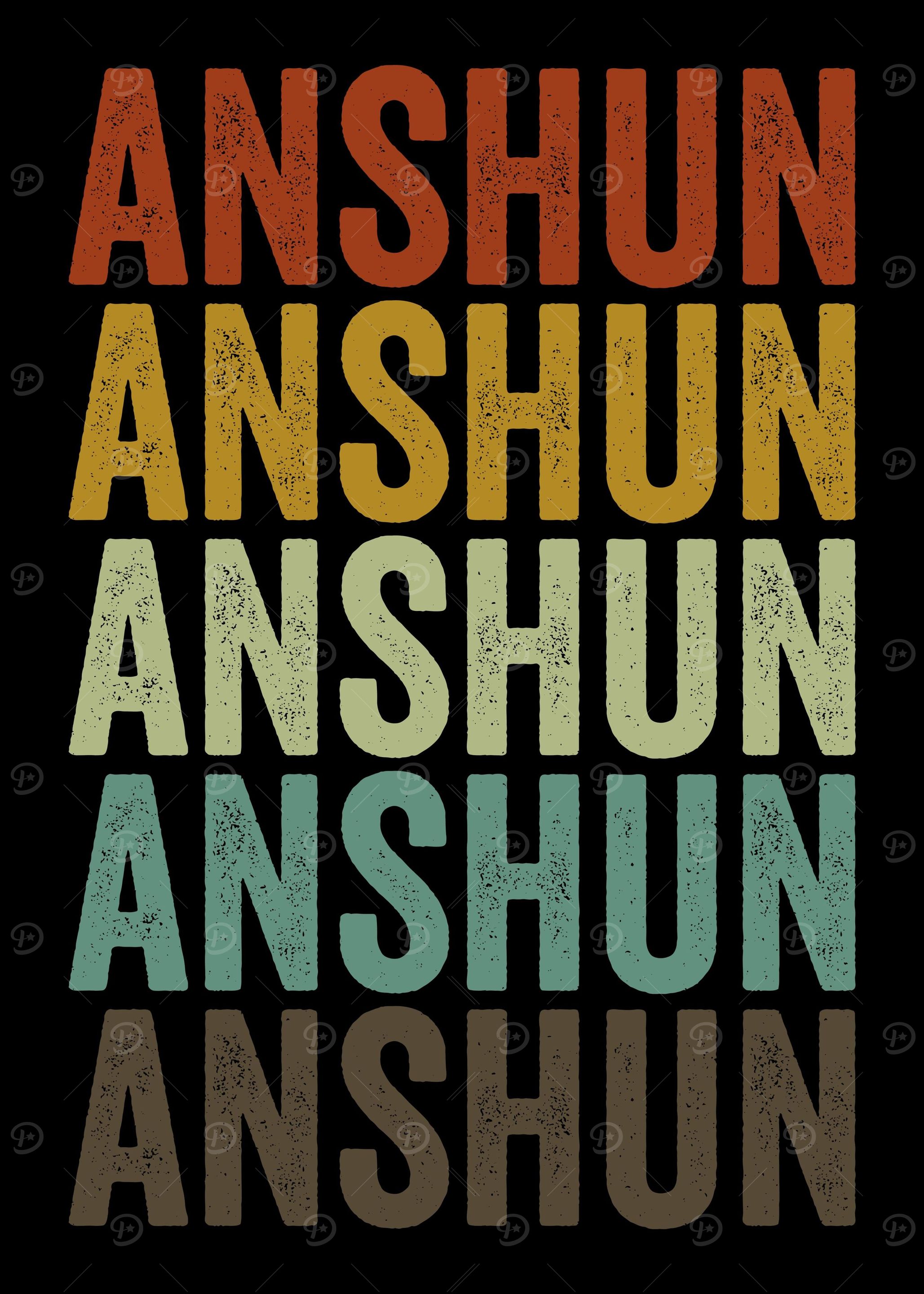 Anshun China Retro Vintage