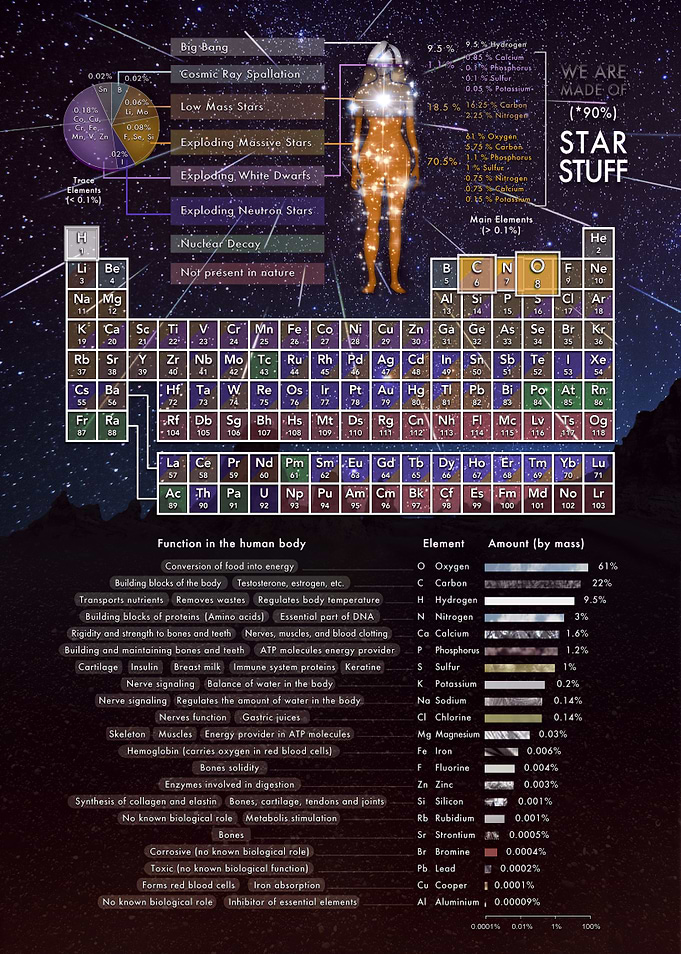 We are made of STAR STUFF