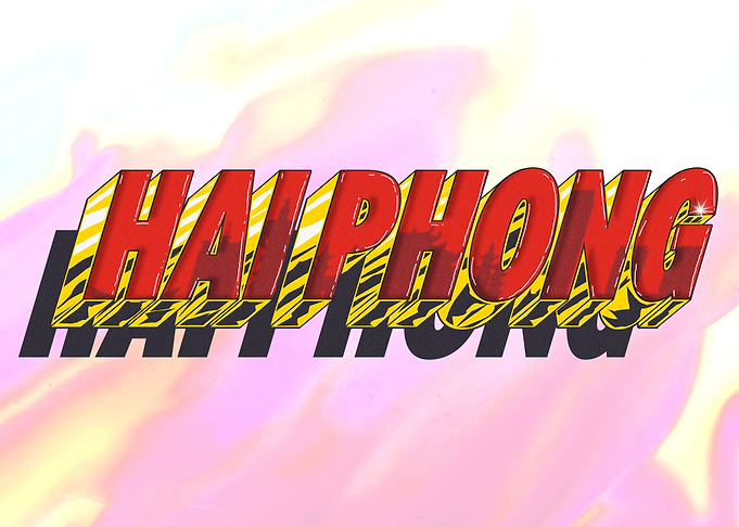 Hai Phong Retro Text Art