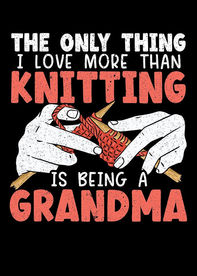 Knitting Grandma