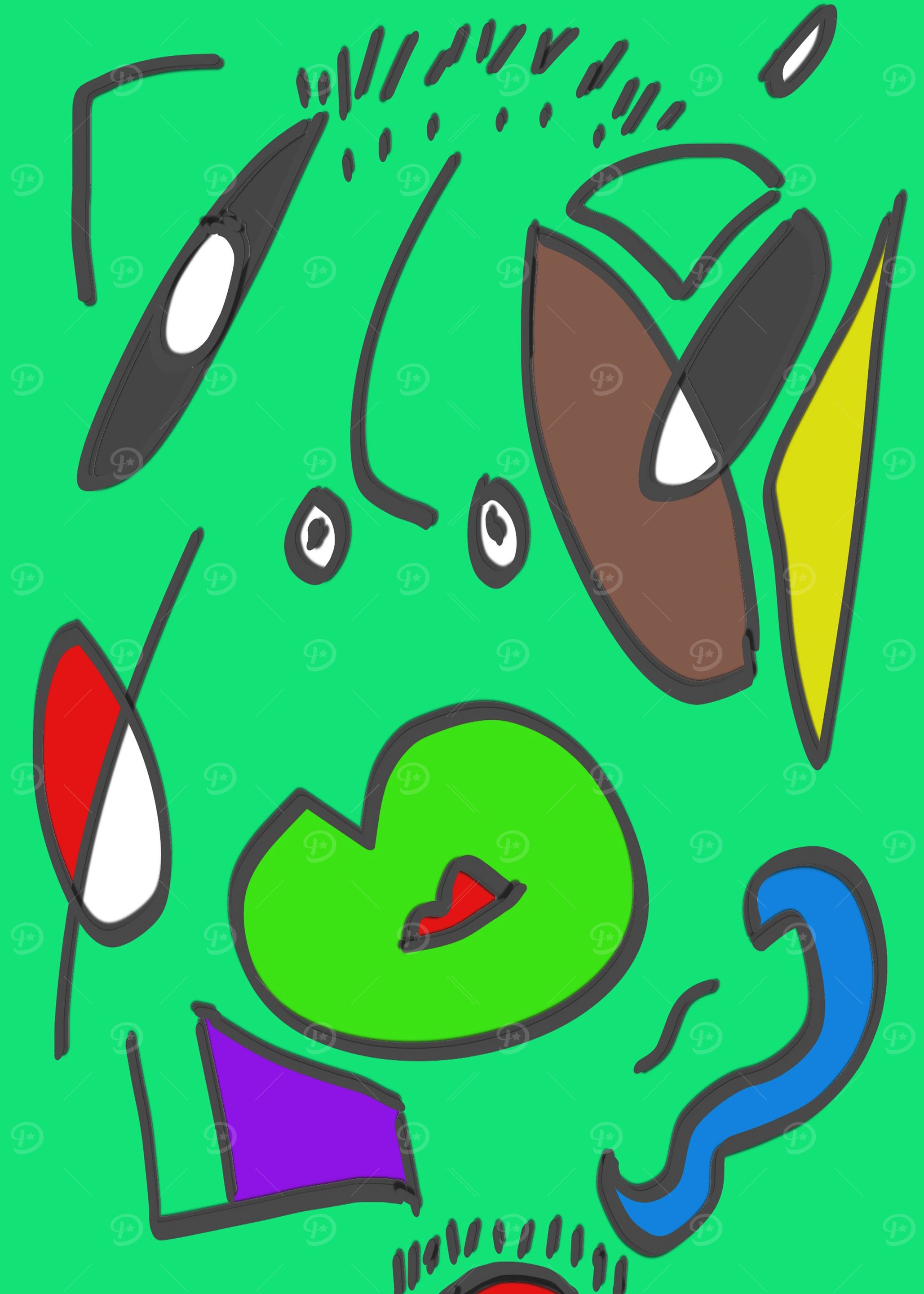 the face