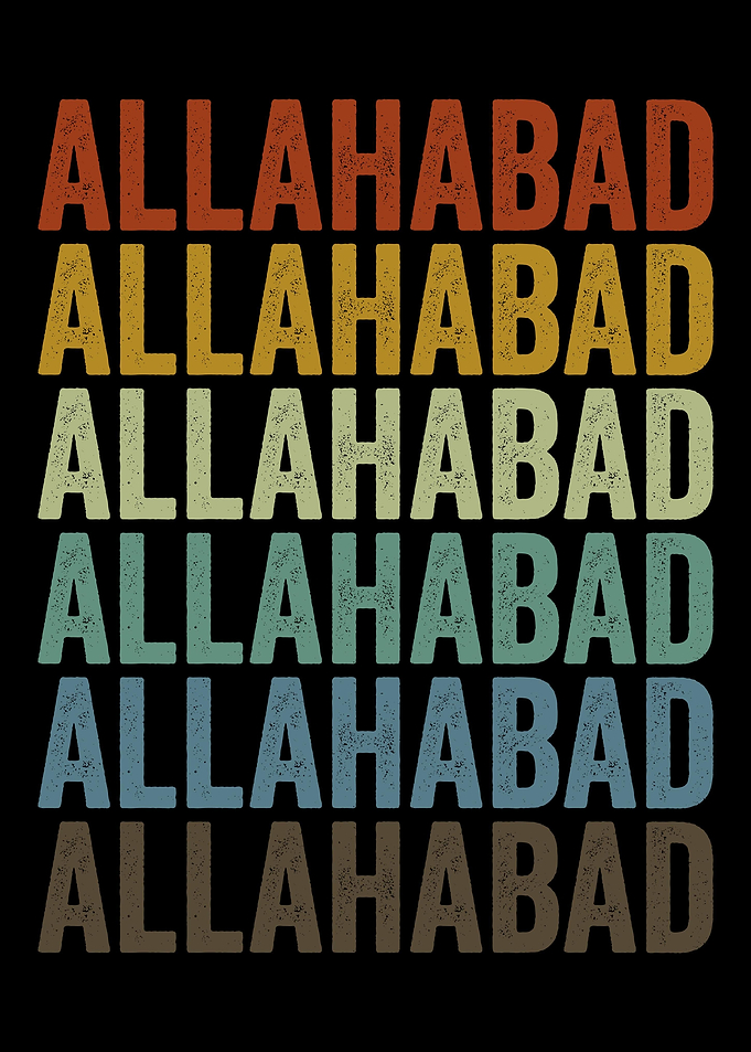 Allahabad India Retro