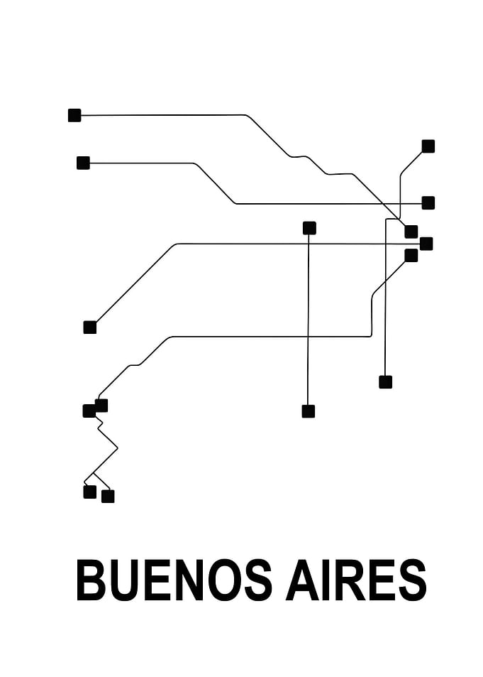Buenos Aires Subway Maps