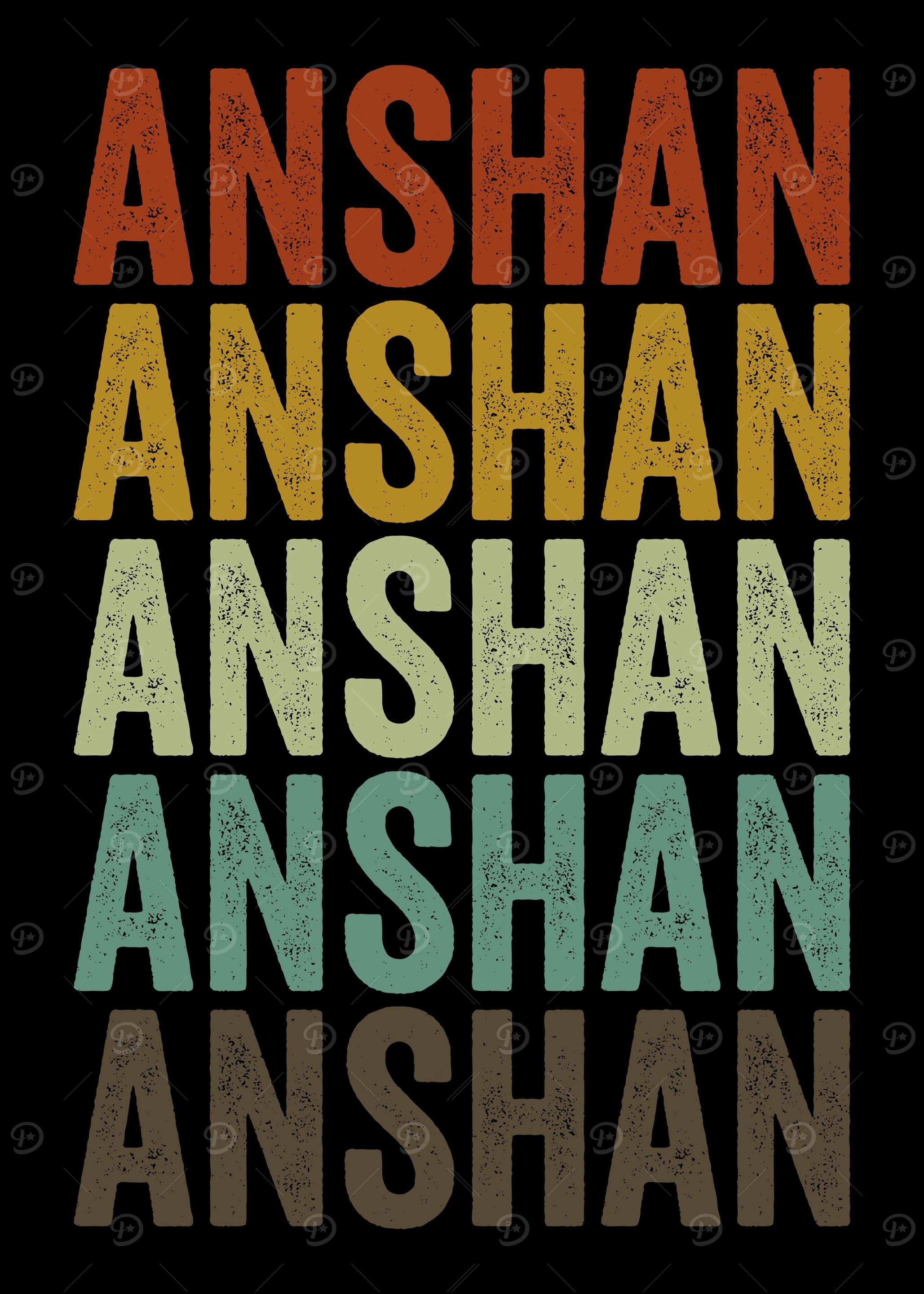 Anshan China Retro Vintage