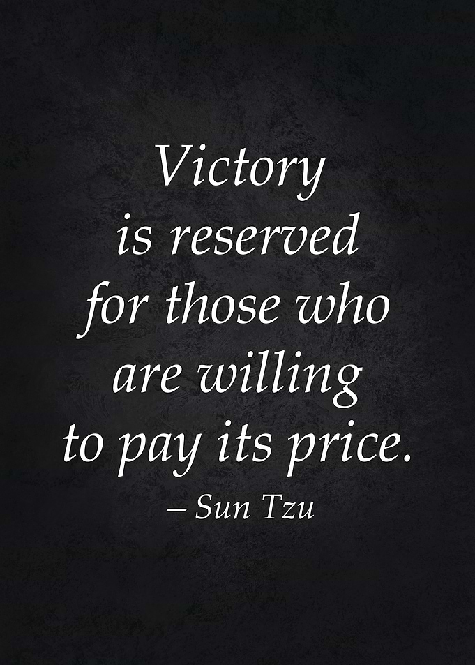 Victory Stoic Quote