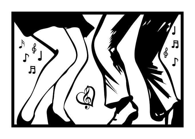 Disco Silhouettes