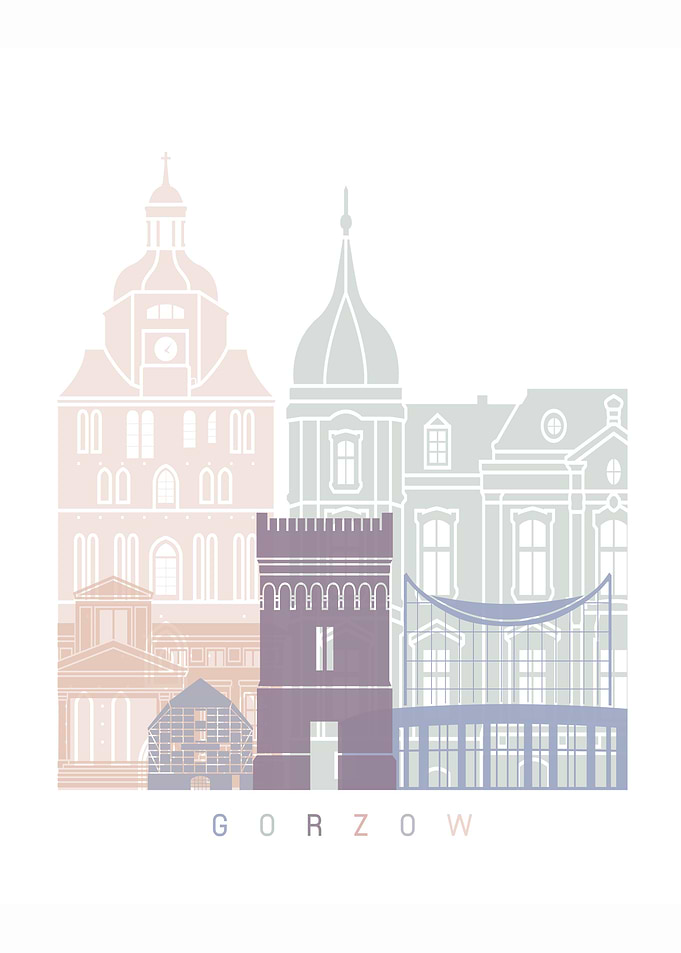 GORZOW SKYLINE POSTER