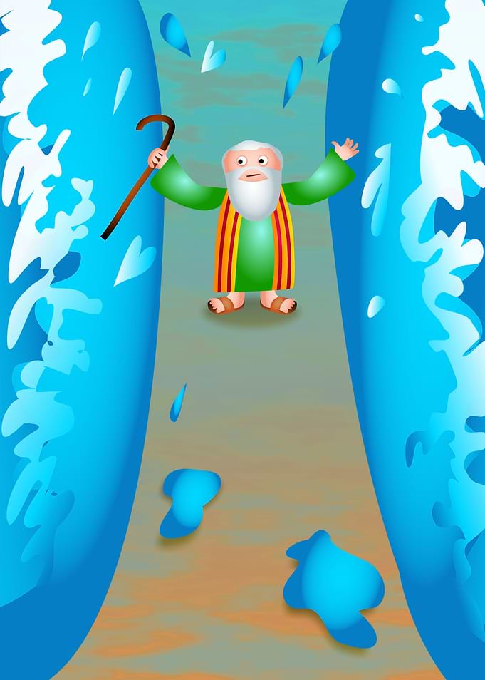 Moses Parting the Red Sea