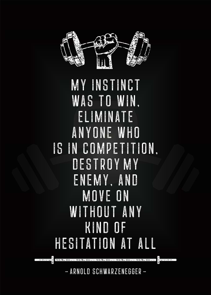 Arnold Gym Quote