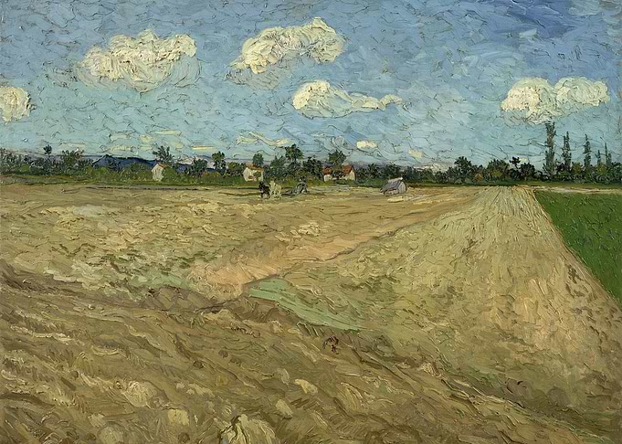 van Gogh Geploegde akker