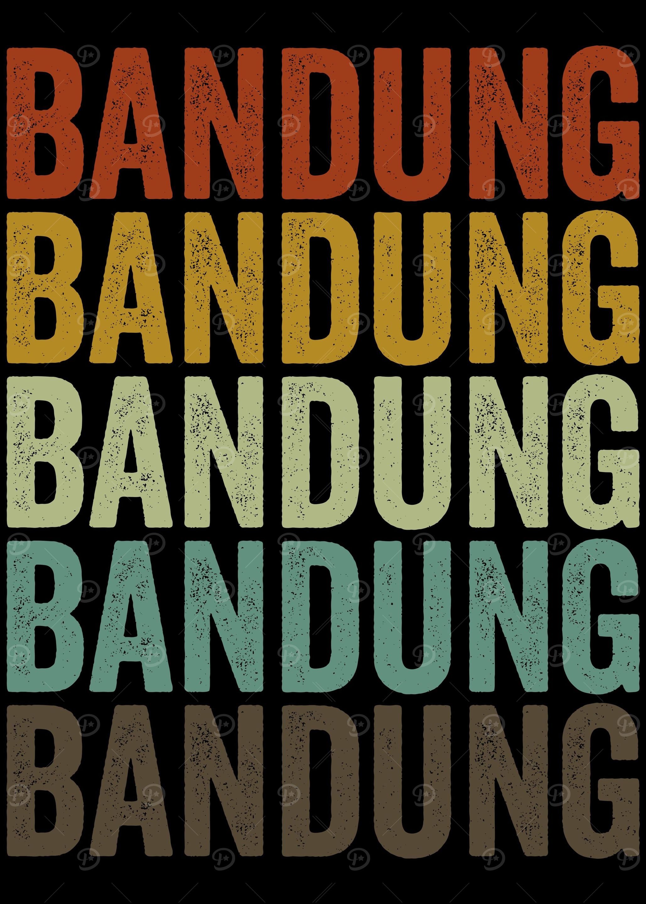Bandung Indonesia Retro