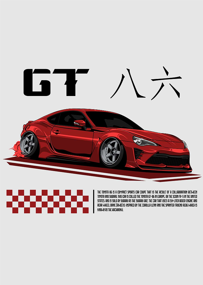 Toyota GT86 Red