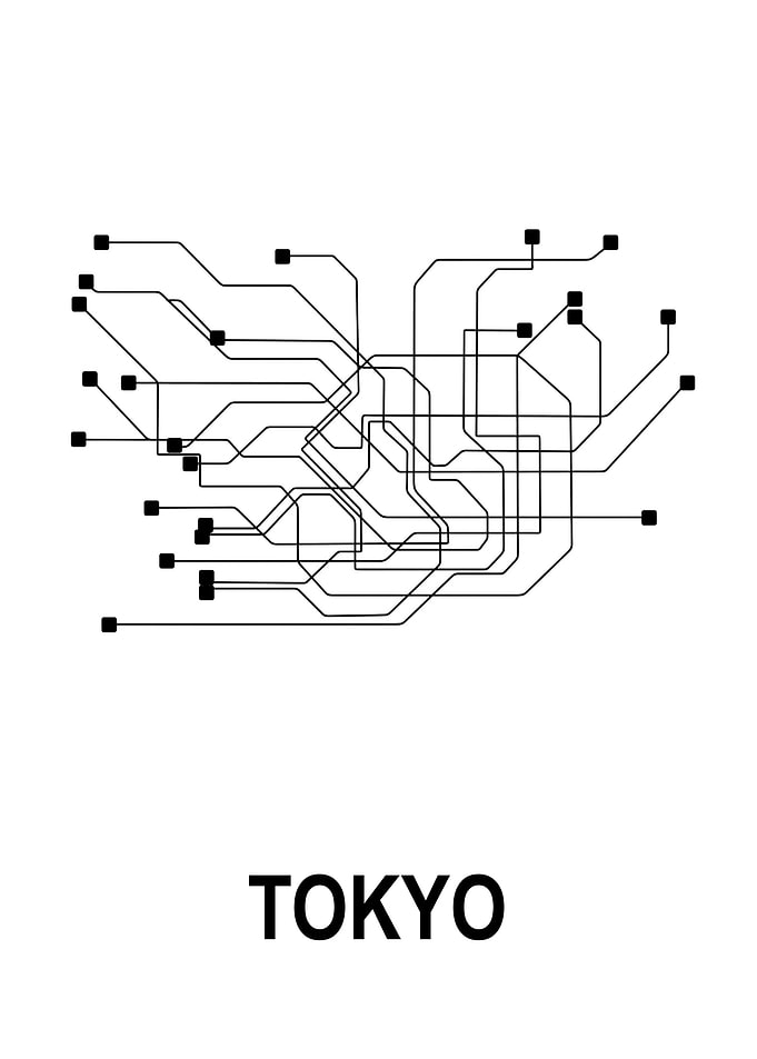 Tokyo Subway Map