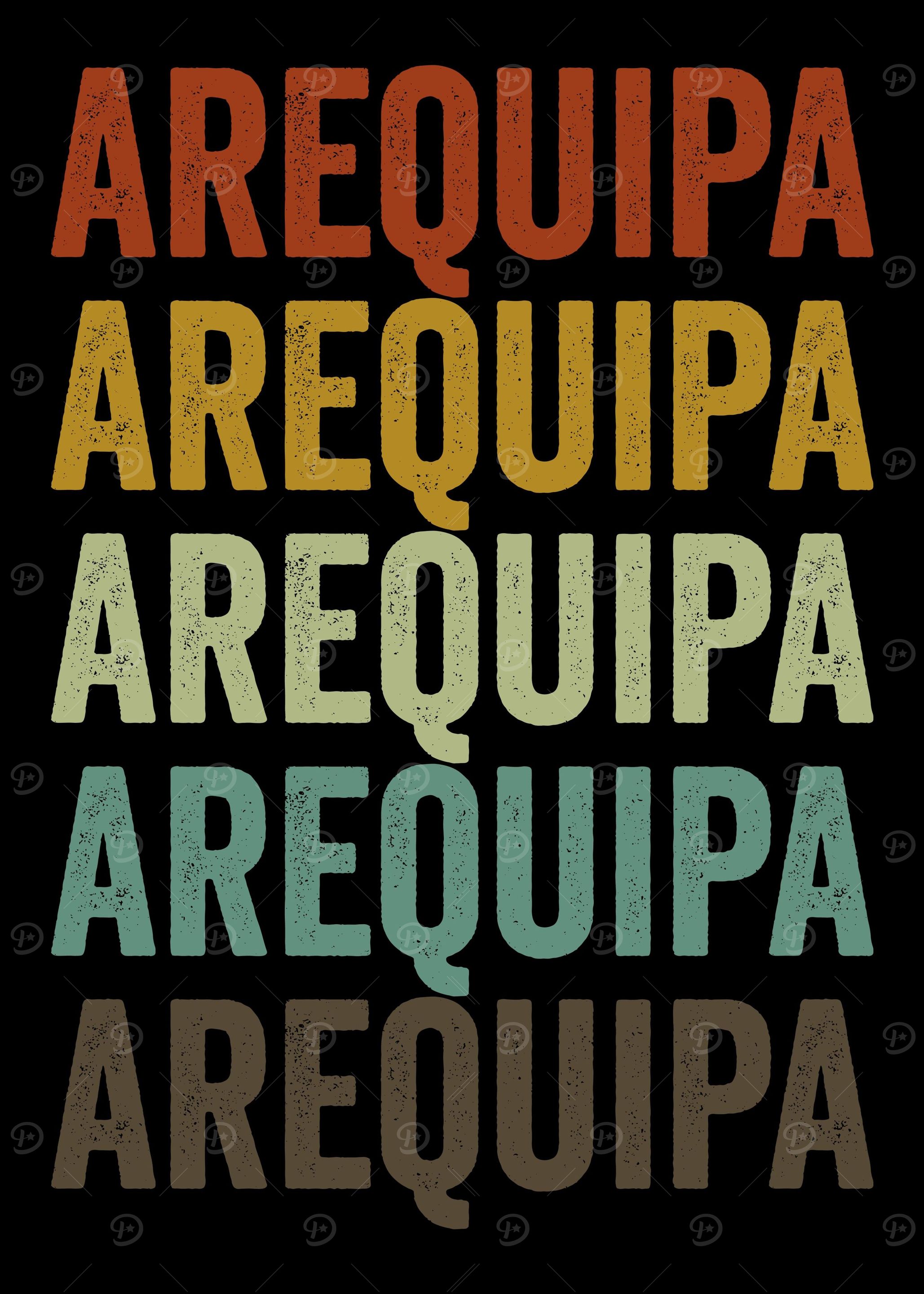 Arequipa Peru Retro