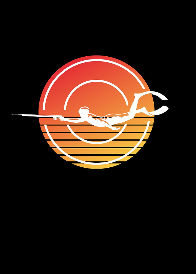 Spearfishing Diver Diving
